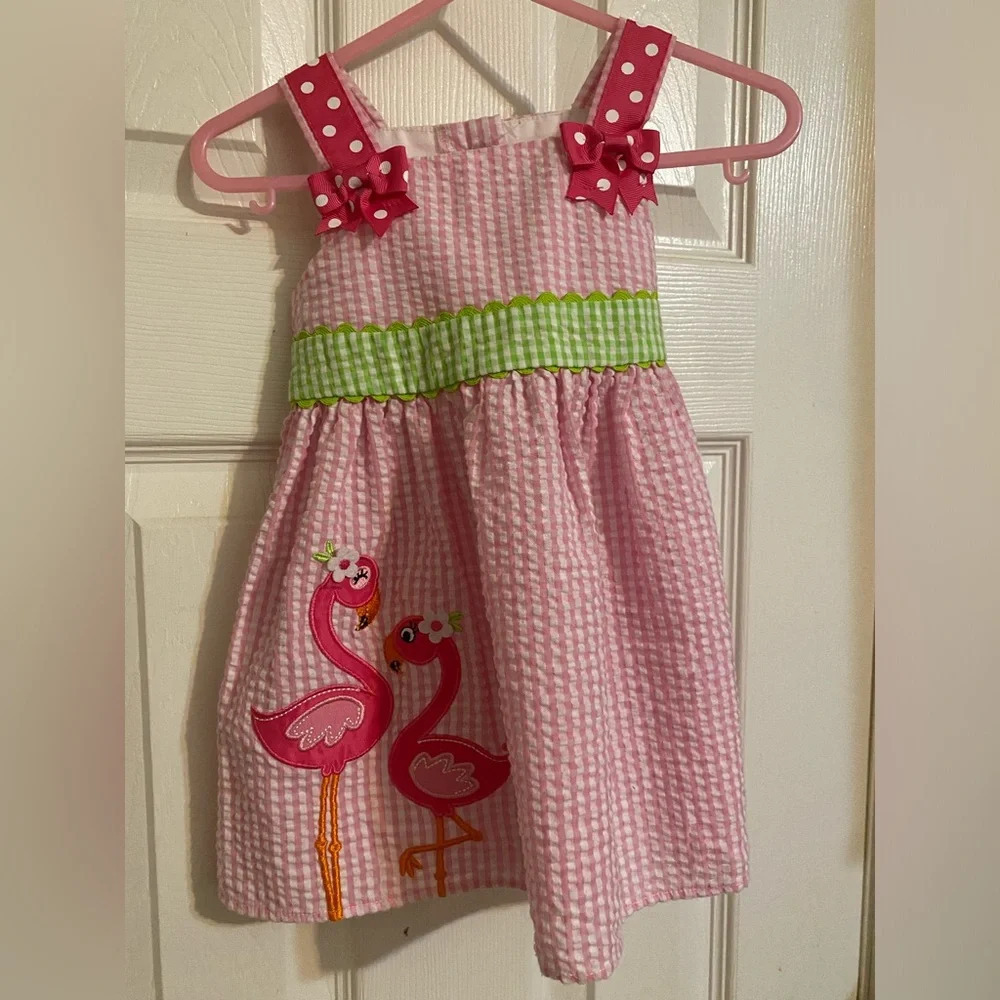 Emily Rose Flamingo Sundress